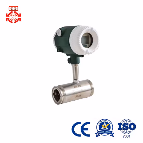 Tipo sanitário medidor de fluxo de turbina líquida conexão rápida medidor de fluxo de turbina de nível líquido