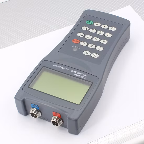 Medidor de fluxo ultrassônico digital portátil portátil