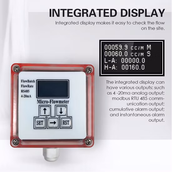 Medidor de pressão de cola líquida, display digital inteligente, fluxo diesel, sensor de nível de líquido, medidor de fluxo de água, óleo, combustível, micro sobre medidor de fluxo de engrenagem